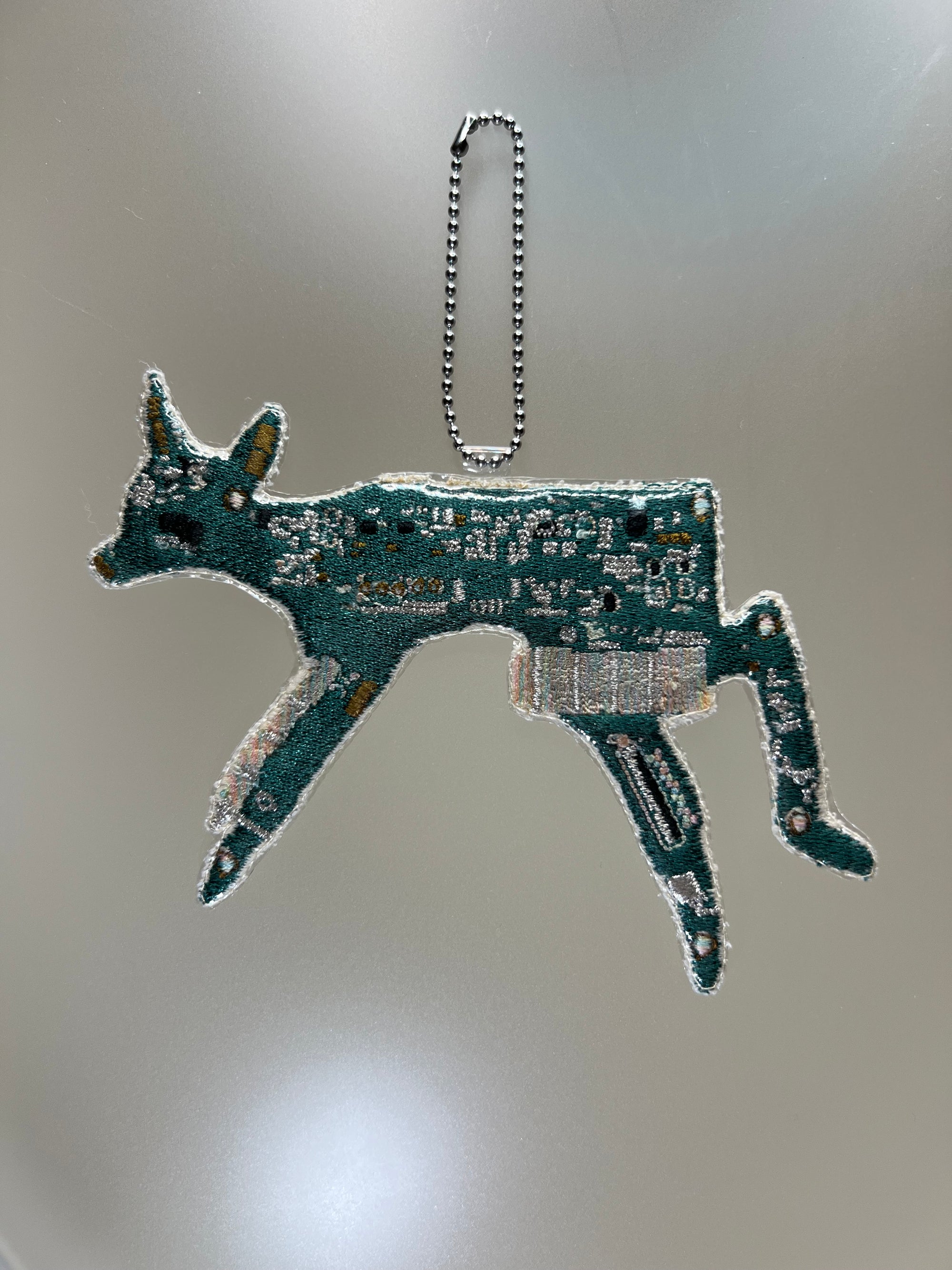 artificial bambi bag charm