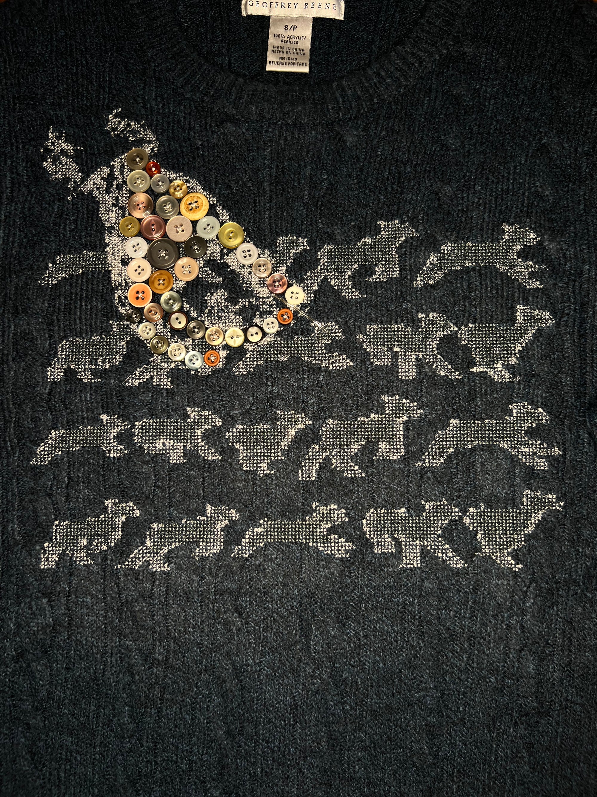 needle in search of a thread sweater