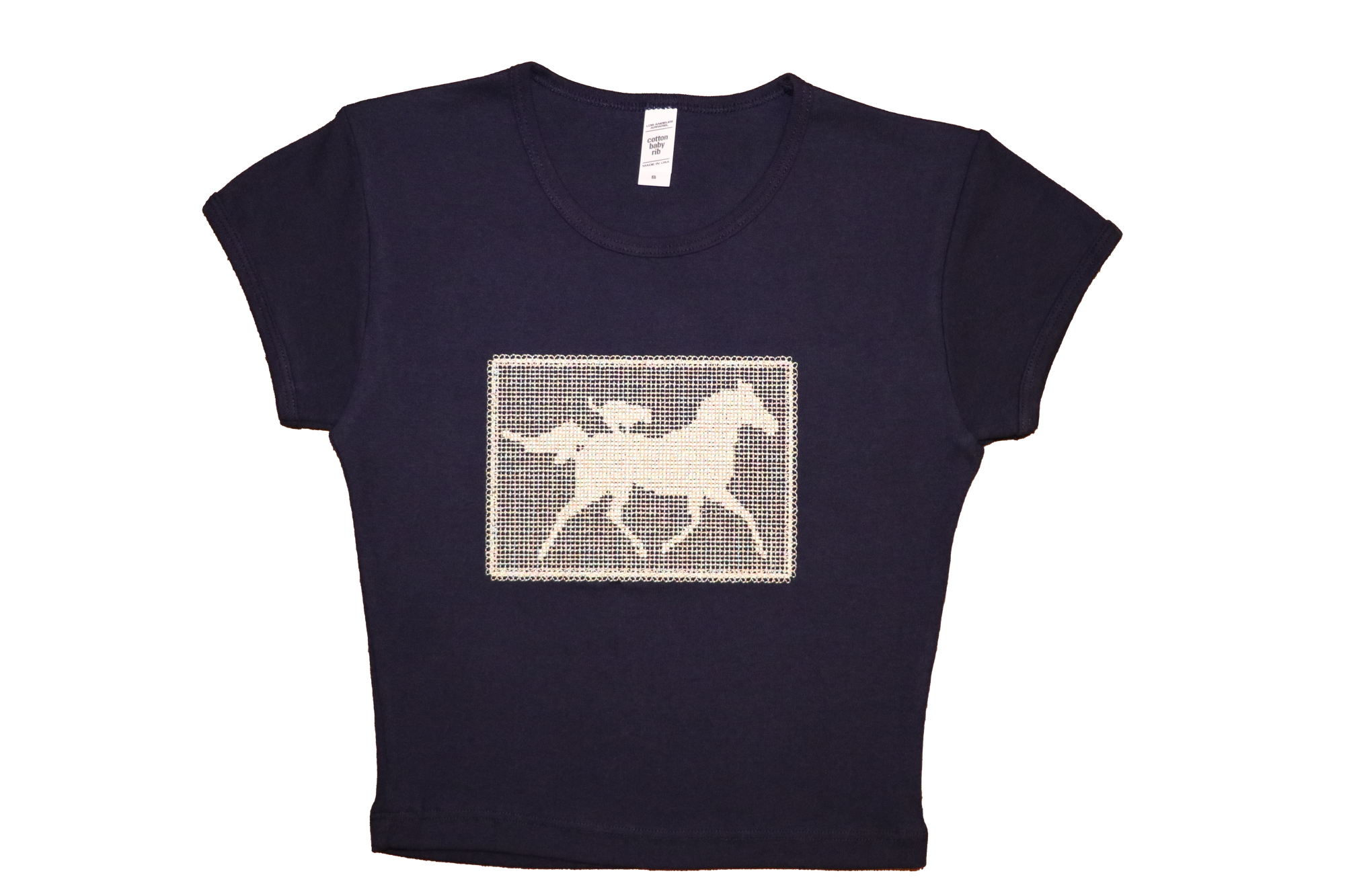 navy yee-meow crop